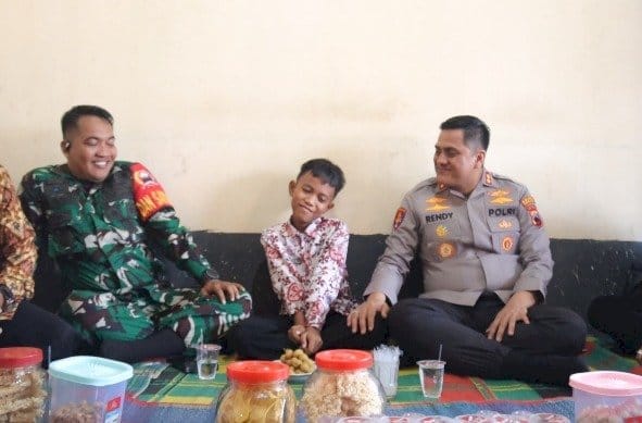 Anak Korban Pembunuhan di Warung Pring Dikunjungi Kapolres, Dapatkan Perhatian Khusus