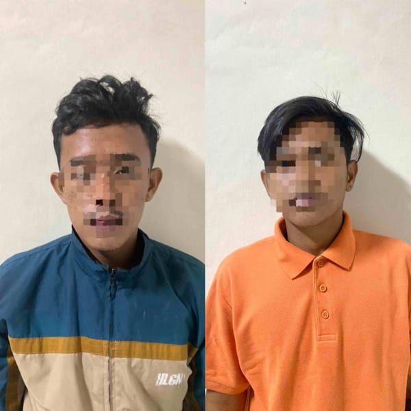 Ancaman Celurit untuk Memeras di Berkoh, Dua Pemuda Ditangkap