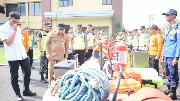 Antisipasi Bencana di Cuaca Ekstrem, Wali Kota Magelang Cek Kesiapan Personel dan Peralatan