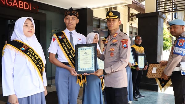 Apresiasi Polresta Malang Kota untuk Masyarakat Berprestasi di Berbagai Bidang