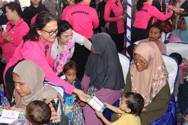Bhayangkari Gelar Bakti Kesehatan di Ende, Ketua Umum Hadir Pantau Langsung