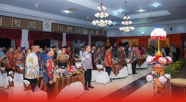 Brigjen Pol Solihin Wakapolda Sumbar Ikuti Rangkaian Hari Jadi ke-80 Provinsi Sumbar di Aula Gubernuran
