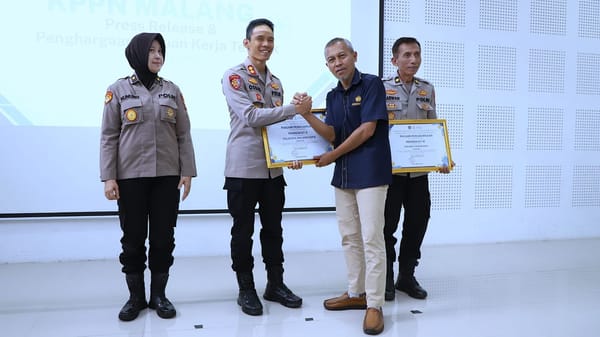 Budaya Kerja Profesional, Polresta Malang Kota Dipuji dalam Ajang Satker Berkinerja Terbaik