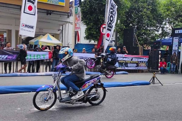 Cegah Balap Liar, IMI dan Polda Gelar Kejurprov IMI Jateng Merah Putih Drag Bike 2025