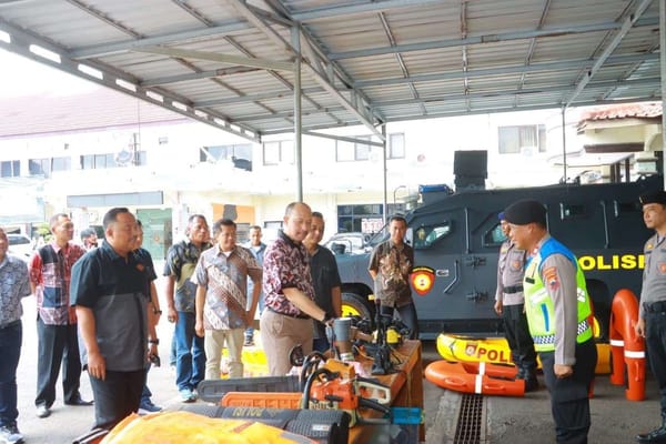 Cek Kesiapan SAR, Polda Jateng Sambangi Polresta Cilacap