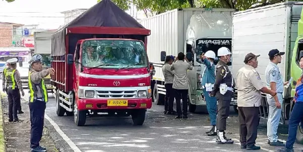 Dalam Satu Jam, 38 Kendaraan di Kedungkandang Terjaring Pelanggaran Lalu Lintas
