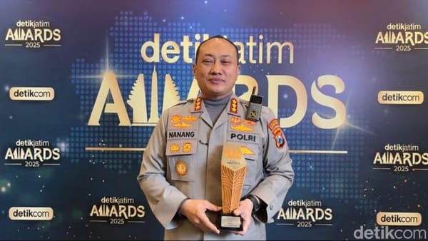 Dedikasi Nyata! Kapolresta Malang Diganjar Penghargaan Atas Perlindungan Kaum Rentan