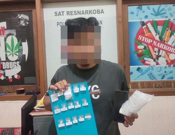 Edarkan Sabu di Pekalongan, Warga Kendal Ditangkap Polisi