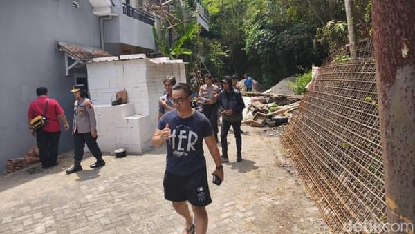 Heboh Warga Blokir Jalan Kampung di Semarang, Pembangun Rumah Diketahui Akamsi