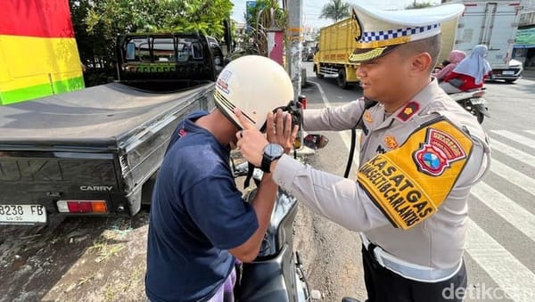 Humanis Tanpa Tilang, Satlantas Malang Pilih Edukasi dalam Operasi Zebra