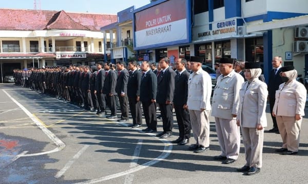 Jaga Persatuan, Kapolresta Cilacap Dorong Anggota Hayati Nilai-nilai Pancasila