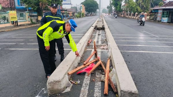 Jalur Pantura Pati Kembali Makan Korban Kecelakaan Tunggal