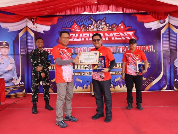 Kapolda Kalteng Buka Lomba Menembak dan Menyumpit HUT Brimob ke-80, Ajak Lestarikan Budaya Dayak