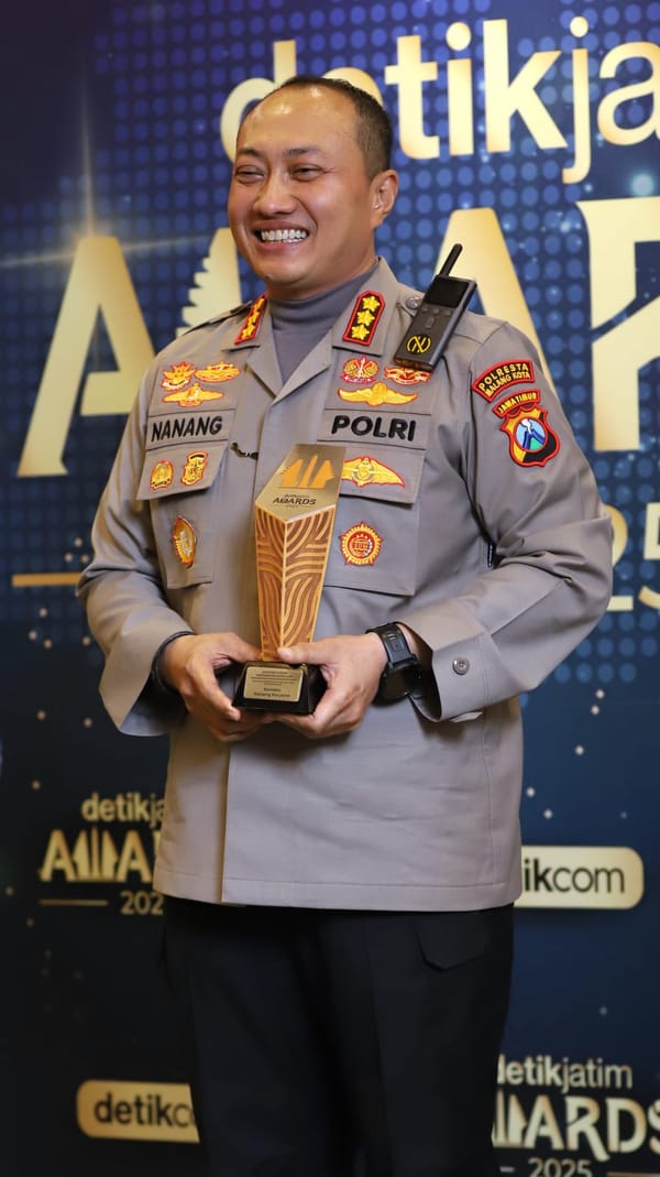 Kapolresta Malang Kota Kombes Nanang Haryono Raih Penghargaan Bergengsi: Inspirator Perlindungan Anak dan Perempuan 2025!