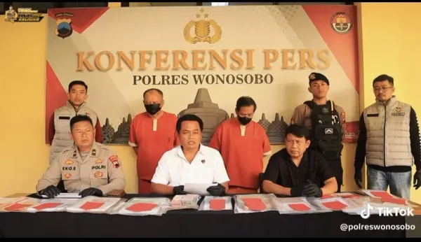 Kasus Korupsi Tukar Guling Tanah Kas Desa Reco, Dua Tersangka Ditahan Kejari Wonosobo