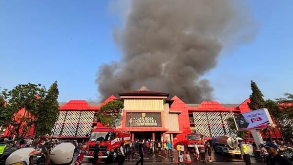 Kebakaran Pasar Wonogiri Timbulkan Kerugian Pedagang Capai Rp 81,5 Miliar