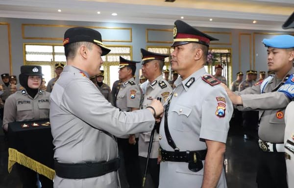 Kombespol Nanang Pimpin Sertijab Pejabat Utama Polresta Malang Kota, Pelayanan Aduan Warga Diperkuat