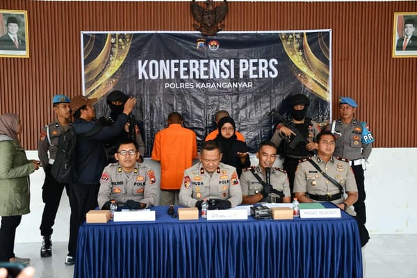 Komplotan Pencuri Motor di Karanganyar Dibekuk Polisi