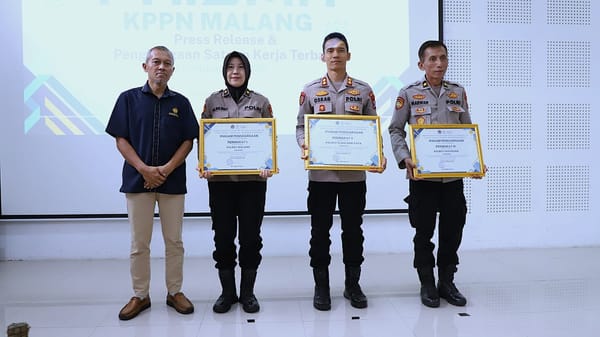KPPN Malang Apresiasi! Polresta Malang Kota Sabet Juara 2 Penyerapan Anggaran Terbaik Triwulan III