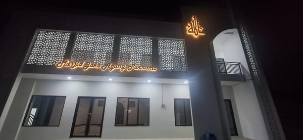 Masjid Joko Agung Purnomo Resmi Didirikan di Ponpes Ulumul Quran Depok
