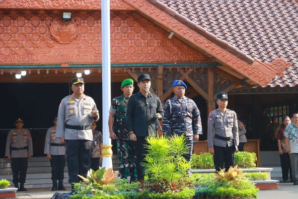 Pam Swakarsa 2025, Sinergi Masyarakat Dorong Cilacap Aman dan Kondusif