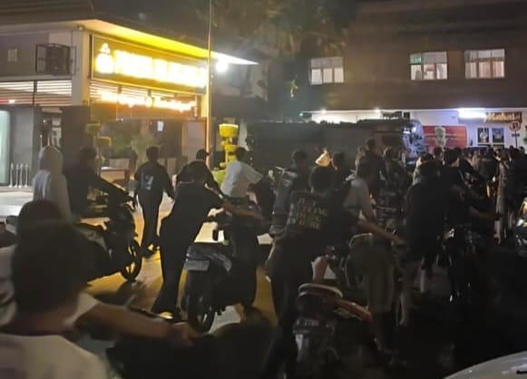 Patroli Blue Light Polresta Malang Kota Amankan 111 Motor Pelaku Balap Liar