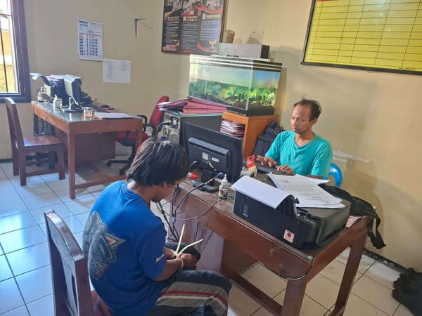 Pelaku Curanmor Dibekuk Polsek Sokaraja, Motor Curian Diamankan