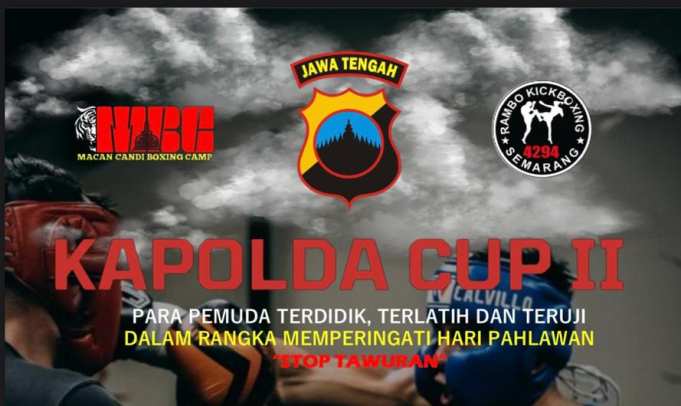 Polda Jateng Gelar Kapolda Cup 2, Kejuaraan Tinju Amatir Bertema Semangat Kepahlawanan