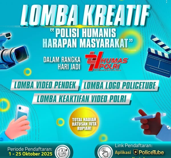 Polda Jateng Gelar Lomba Kreatif “Polri Humanis” Sambut HUT ke-74