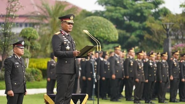 Polda Jateng Gelar Upacara Hari Pahlawan, Wakapolda Ajak Jaga Api Perjuangan