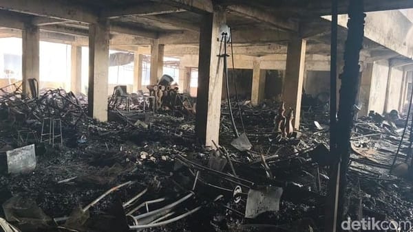 Polda Jateng Kerahkan Tim Labfor untuk Investigasi Kebakaran Pasar Wonogiri