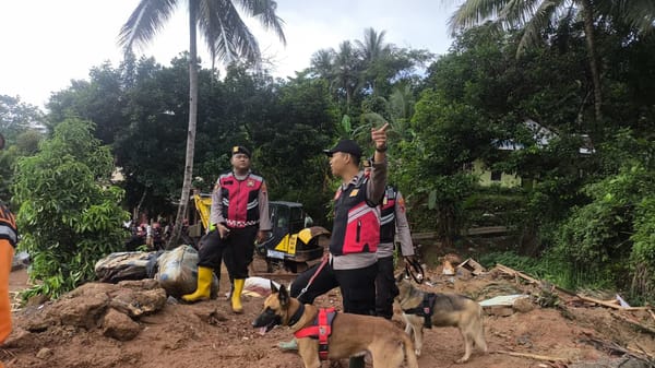 Polda Jateng Sebut Peran Vital Unit K9 Temukan 7 Jenazah Baru Dari Balik Longsoran