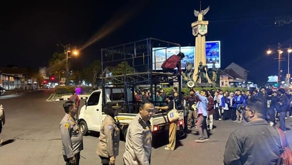 Polda Jateng Tegaskan Komitmen Jaga Kondusivitas Aksi BEM Solo Raya di Kartasura