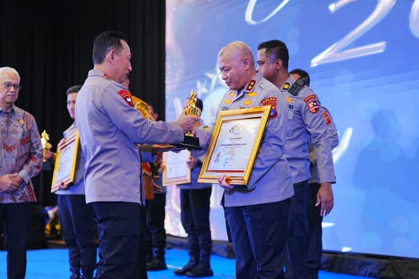 Polda Kalsel Raih Penghargaan Kompolnas Awards 2025 untuk Kategori Polda Kelompok B Terbaik