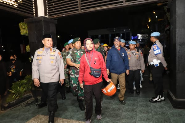 Polisi Ambil Tindakan Tegas pada Aksi Anarkis Bela Affan di Malang
