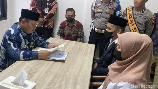 Polres Banjarnegara Fasilitasi Akad Nikah Tahanan Kasus Narkoba
