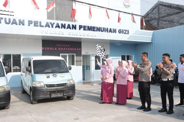 Polres Grobogan Luncurkan SPPG, Langkah Konkret Dukung Program Makan Bergizi Gratis Nasional