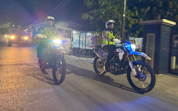 Polres Kendal Turunkan Personel Lakukan Patroli Skala Besar Cegah Balap Liar