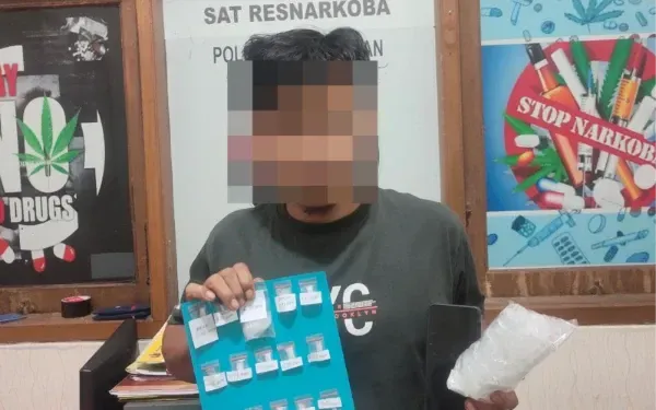 Polres Pekalongan Tangkap Gembong Narkotika di Sidosari Kesesi