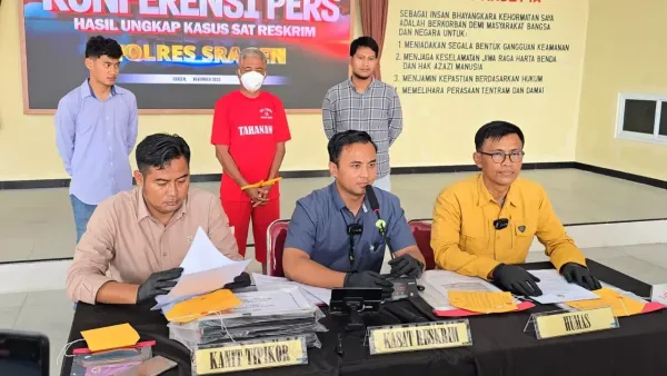 Polres Sragen Tahan Kades Gemolong Diduga Selewengkan Uang Sewa Aset Desa Rp240 Juta