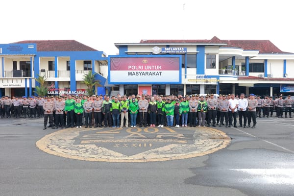 Polresta Cilacap Gandeng Komunitas Ojol untuk Perkuat Kamtibmas dan Keselamatan Berlalu Lintas