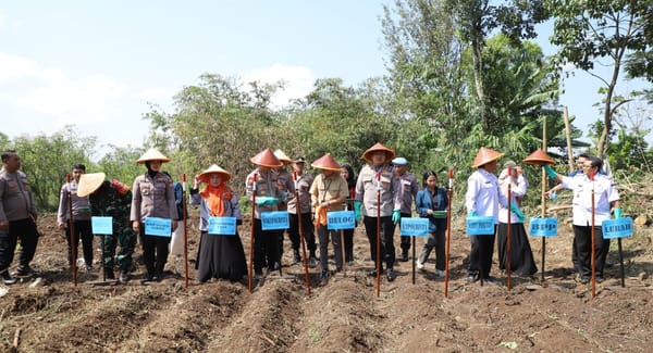 Polresta Malang Kota Buka Lahan Baru untuk Penanaman Jagung Kuartal IV