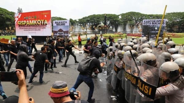 Polresta Malang Kota Gandeng Elemen Masyarakat dalam Simulasi Sispamkota