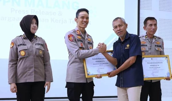 Polresta Malang Kota Raih Penghargaan Penyerapan Anggaran Terbaik Triwulan III 2025 KPPN Malang