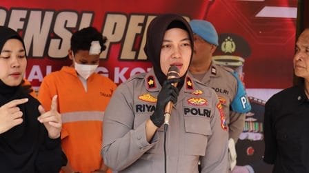Polsek Sukun Amankan Pelaku yang Curi Motor Milik Atasannya