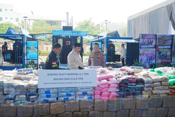 Presiden Pimpin Pemusnahan Narkoba Terbesar 2025, Kapolri: Implementasi Asta Cita