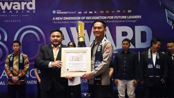 Prestasi Membanggakan, Kapolresta Malang Sabet ASEAN Choice Award di Bali