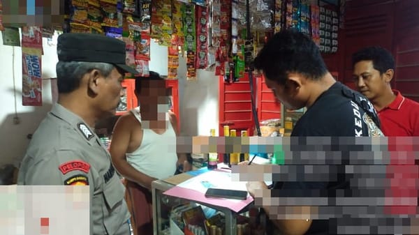Razia Pekat, Polsek Karangdadap Amankan Miras di Dua Titik