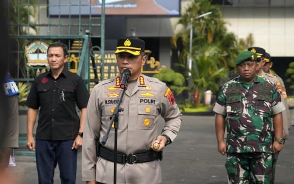 Ribuan Personel Dikerahkan, Polrestabes Semarang Antisipasi Aksi BEM Semarang Raya