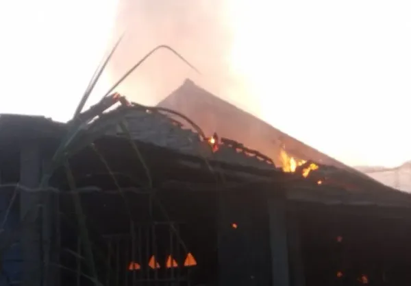 Rumah Warga Beji Ungaran Hangus Terbakar saat Ditinggal Jemput Istri